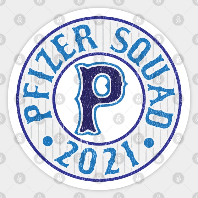 Vax Squad Pfizer Sticker by zellsbells